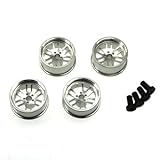 イーグル模型 ミニ四駆用BBS Eタイプ大径ホイール #MINI4-W004-SI