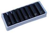 Advanced Tool Design Model ATD-2400 8 Piece, 3/8' Drive 6 Point Deep Impact Socket Set [並行輸入品]