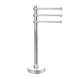 allld| # Allied真鍮973t-pc Vanity Top 3スイングアームゲストタオルホルダーwith Twistedアクセント、