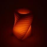 キャンドルライト LED 本物のようにゆらゆら揺れる キャンドル リアルワックス クリスマス　パーティや雰囲気作りに ロウソク フリッカー 【6960115】