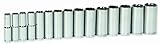 Williams 32951 15-Piece 1/2-Inch Drive Metric Deep 12 Point Socket Set [並行輸入品]