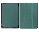 kindle Fire HD10 / Fire HD10 Plus カバー ケース 2021モデル 第11世代 三つ折り スタンド機能 保護ケース 手帳型 Amazon キンドル ファイヤー プラス グリーン