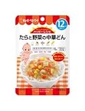 キューピー　ベビーフード　HR-7　ハッピーレシピ　たらと野菜の中華どん　ごはんにかける　レトルトパウチタイプ　(80ｇ)　12ヶ月頃から