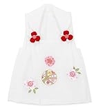 七五三 3歳 三歳 被布コート 単品 女の子 白 刺繍 桜 まり 花ひめ 3390-00052
