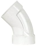 エルボ45 PVC DWV 2 " HxH by Charlotte mfrpartno pvc003211000ha