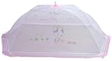 スリーププラス 日本製 ワンタッチ蚊帳 (かや)(子供用ゆったりサイズ) ピンク