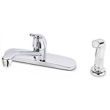 HOMEWERKS WORLDWIDE 623544NL BayPointe Chrome Single Kitchen Faucet by Homewerks Worldwide