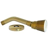 LASCO 08-2363 Shower Head with 6-Inch Shower Arm and Flange with 1/2-Inch Female Pipe Thread, Polish