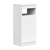 クロシオ ゴールデン 01 FAX38NEW ホワイト 幅37.5cm 電話台 スリム 097350