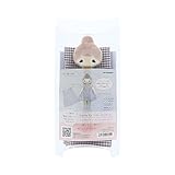 KIYOHARA ラシックドール ドール付きスターターキット りり グレーチェック パターン2サイズ・作り方レシピ付き LCDSK-04