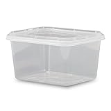 12オンス食品グレード4 x 5長方形コンテナ蓋 – さまざまな色と数量 12 oz. MPT4X512CP-1353470_L4x5CP-1348250QTY30