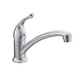Moen 7423 Chateau One-Handle Low Arc Kitchen Faucet, Chrome [並行輸入品]