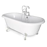 American Bath工場cc-dc-c-wh ChelseaコレクションDouble Ended Tubパッケージ
