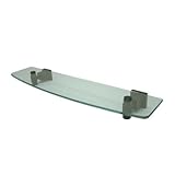 Kingston Brass BAH4649ORB fortress Glass Shelf, Oil Rubbed Bronze by Kingston Brass