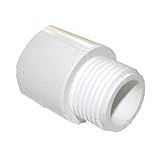 LASCO 15 – 1643 PVCホースアダプタwith 3 / 4インチオスホーススレッドと3 / 4インチPVCパイプ接着接続