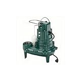 Zoeller 267-0020 115-Volt 1/2 Horse Power Model M267 Waste-Mate Automatic Cast Iron Single Phase Sub