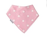 Pink Polka Polka Banda Bib II by Bazzle Baby [並行輸入品]