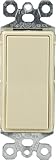 GE 18218 Single Pole Designer Rocker Switch Ivory [並行輸入品]