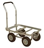 ハラックス 愛菜号 アルミ製台車 CH-530-25N 大きいコンテナ1個用 ノーパンクタイヤ