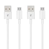 Suptopwxm マイクロ USB ケーブル (0.3m, 2本セット) QC3.0急速充電ケーブル 高速データ転送 PS4/Xbox コントローラー対応 Android スマホ対応