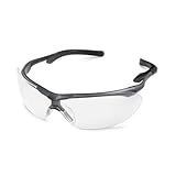 Gateway Safety 35GY79 Flight Cushioned Eye Safety Glasses, Clear Anti-Fog Lens, Gray Frame [並行輸入品]
