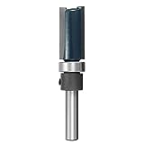 Sndy 1/4 インチシャンクフラッシュトリム超硬パターンルータビット木工カッター刃長さ25mm