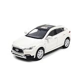 Paudi Model 1/64 Infiniti QX30 2017 モデルカー ミニカー コレクション 白 完成品