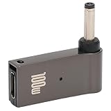 100W タイプC USB C 入力 DC 3.5x1.35mm アダプタ変換 ノートパソコン 充電 PD Type C 3.5x1.35mm 変換アダプター 90 度