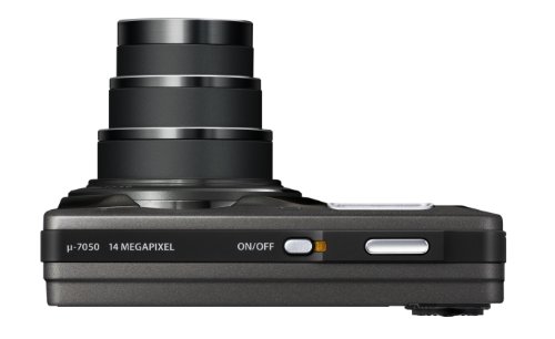 OLYMPUS Digital Camera μ-7050 Black 7x optical zoom high 