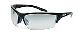 UVEX by Honeywell S2824 Instinct Series Safety Eyewear with Matte Black Frame, SCT-Reflect 50 Lens a