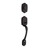 Kwikset 689BW LIP 11P SMT 6AL RCS Belleview Double Cylinder Venetian Bronze Handleset Featuring Smar