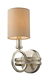 Trump Home Elk 31010/1 New York 1-Light Sconce In Renaissance Silver [並行輸入品]