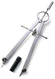 PACIFIC ARC PA605L SPRING BOW COMPASS FIXED LEG 15cm