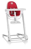 Inglesina Zuma Highchair, White/Red by Inglesina [並行輸入品]