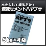 ノーブランド品 速乾セメント(簡易セメント)5kg×4袋セット