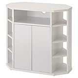 ぼん家具 テレビ台 TV台 32型対応 デッキ収納 木製ラック 木目 ワンルーム ホワイト