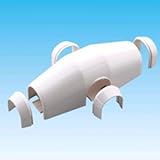 因幡電工 給水・給湯用配管化粧カバー(屋内用) 《リフォームダクトJD》 クロスジョイント JX-1320