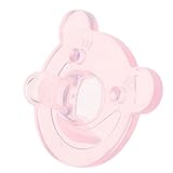 Baosity 全2種類　子供 おしゃぶり　歯列矯正おしゃぶり　離乳期用　眠る道具 - ベアピンク
