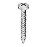 【100本入】 ネジ 接合金具 【コンクリート用 ナベ型 5.0×45mm】 スチール製 日本製 〔建築 工事〕