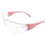 ERB Safety 17946 Lucy Temple Clear Anti-Fog Lens, One Size, Pink by ERB