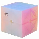 Bucubke QY ゼリーキューブ 2x2 Qidi パズルステッカーレスJelly マジックキューブ 2x2x2 パステルキューブ