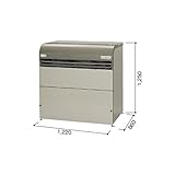 ヨドコウ　ダストピット　DPO-1200　『ゴミ袋（45L）集積目安　26袋、世帯数目安　13世帯』　『ゴミ収集庫』『ダストボックス　ゴミステーション　屋外』