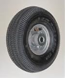 ハラックス (HARAX) タイヤ エアー入りタイヤ 3.50-4A アルミホイール