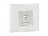 Beautiful Christening White Leatherette Photo Album By Haysom Interiors by Haysom Interiors