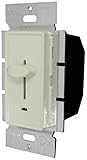 Enerlites 50301-A 700-Watt Three-Way LED Slide Dimmer, 120-Volt AC, 60Hz, Almond [並行輸入品]