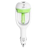 Joso 車載加湿器　静音ミニ　アロマ　カー加湿器　加湿器 くるま用　空気清浄機　香薫加湿器　水うるおい加湿器　グリーン