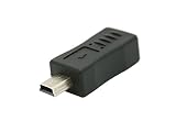MicroUSB(メス) to MiniUSB(オス)変換コネクター アダプター