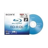 Sony BD-R DL 片面2層 50GB 録画用 2倍速対応 追記型 10mmケース BNR2VBSJ2