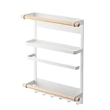 キッチンペーパーホルダー マグネット冷蔵庫サイドラック タワー ブ