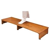 天然木収納付き玄関台 120cm幅